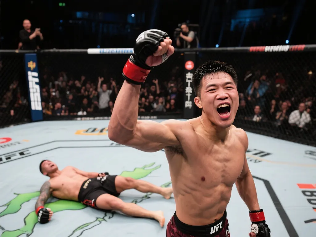 浴血鏖战东京，严文义踏碎晋级路：UFC，我来了！